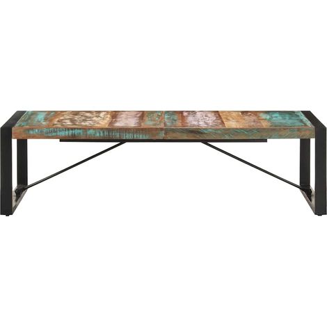 Maison Exclusive - Couchtisch 140x70x40 cm Altholz Massiv