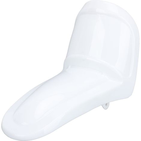 Parafango anteriore per moto, copertura protettiva antiurto ribaltabile per PW50 PY50 y-zinger dal 1998 al 2024, colore bianco. (1/4)