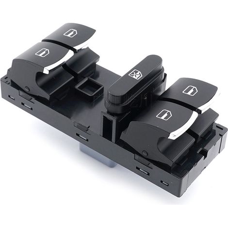 La référence 5ND959857 convient au commutateur de commande de lève-vitre/commutateur de réglage électrique des vitres de la Volkswagen Tiguan. (1/2)