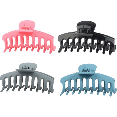 La pince à cheveux antidérapante et résistante est adaptée aux cheveux longs et épais des filles. (1/5)
