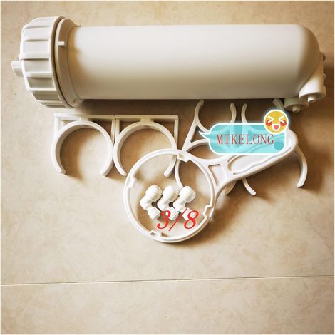Système de Filtre à Eau, 3013-400/600 GPD RO Membrane Filtre à Osmose Inverse boîtier de Filtre à Eau 3/8 1/4 clé à Connexion Rapide (Color : 2, Size : X) (1/4)
