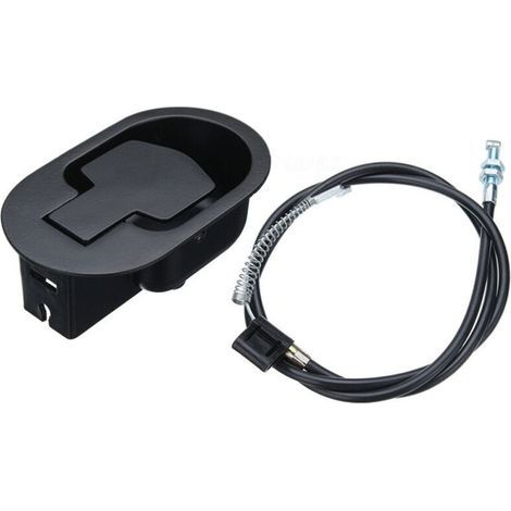 Poignée métallique pour fauteuil inclinable avec câble – Pièce détachée universelle compatible canapés, causeuses et fauteuils (1/4)