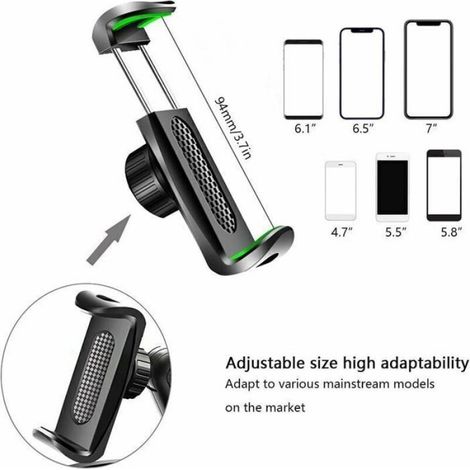 Support Voiture - Fixation Tableau De Bord Pour Smartphone 4 À 7 Pouces - Universel - 1 Pièce (1/4)
