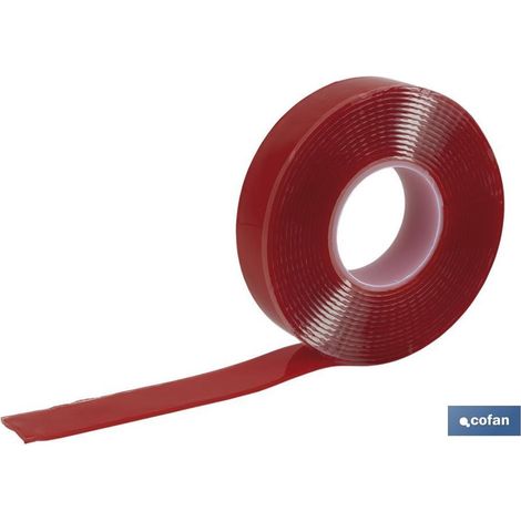Bricofan Extra starkes doppelseitiges Klebeband 19 mm x 3 m