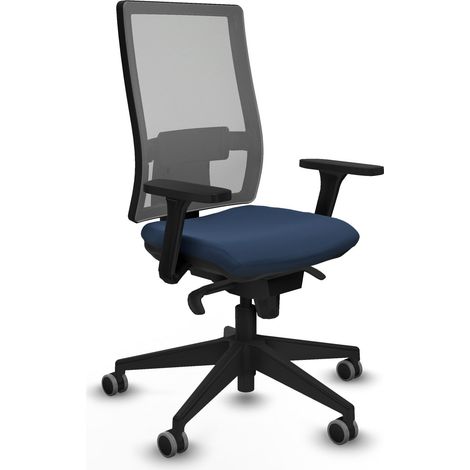 Silla de oficina piqueras y crespo Horna gris espuma inyectada (1/5)