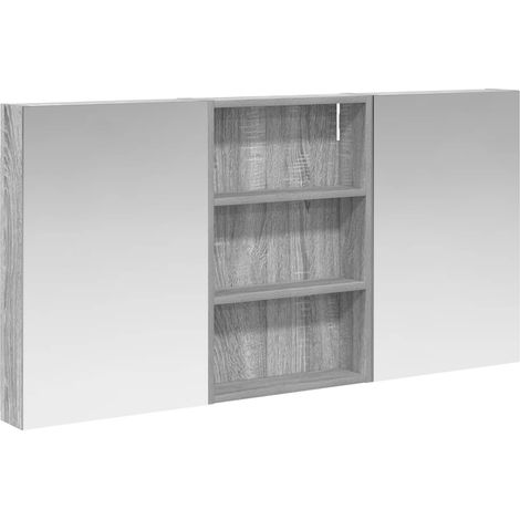 Maison Exclusive - Badezimmerschrank-Set 3 pcs 120 x 10,5 x 60,5