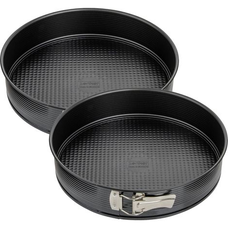 Ensemble de 2 Moules à manqué à charnière 30 cm Zenker Black Metallic (1/5)