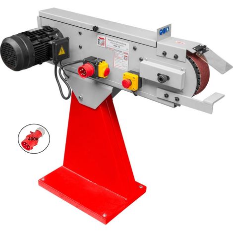 Levigatrie a nastro per metalli Holzmann msm75 400v