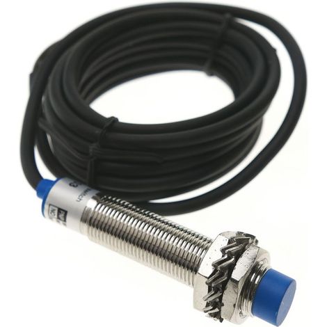 Capteur interrupteur commutateur inductif de proximite 6-36 VDC PNP NO M12 Sn:4mm (1/4)