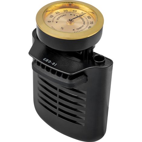 Humidificateur universel pour guitare, hygromètre portable en ABS et métal, compatible avec guitares folk, guitares classiques et toutes guitares acoustiques. (1/5)
