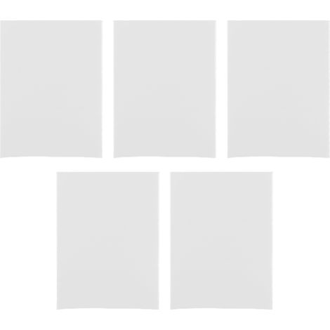 Film FEP Haute Transparence 95% pour Imprimantes 3D SLA/DLP, 280x200x0.15mm, Pack de 5 Feuilles de Protection Résine (1/5)