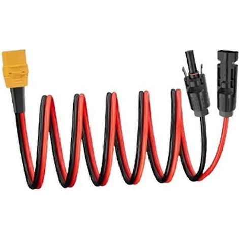 m langes 10AWG Solarpanel-Ladekabel mit XT90-Buchse für tragbare Powerstations, Lithiumbatterien und Drohnen. (1/5)