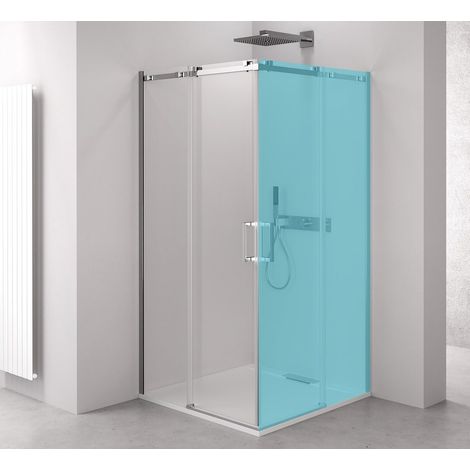 THRON COMPONENT Porte de douche 1200 mm, verre clair