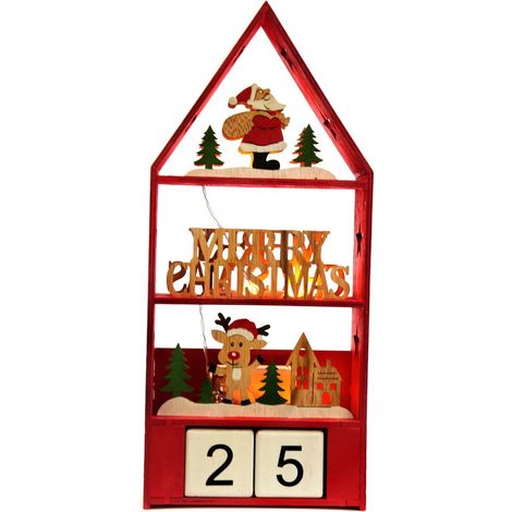 Calendrier de l'Avent lumineux LED PITSIS
