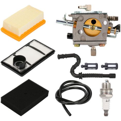 Carburateur pour STIHL TS400 scie à béton Remplace Tillotson HS-274E 4223 120 0652, avec Filtre à air et Bougie d'allumage (1/5)
