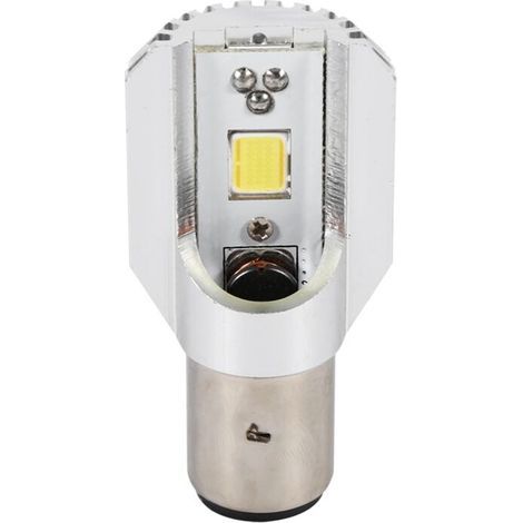 BA20D Motorrad-LED-Scheinwerferlampe Fern-/Abblendlicht COB-Licht Roller-Scheinwerferlampe (1/5)