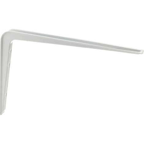Escuadra para Estantería en Acero Blanco Medidas 25223320 mm Sistema de Fijación Atornillado 1 Unidad - (1/2)