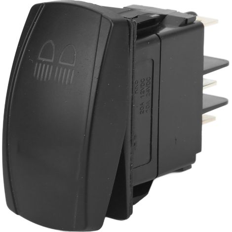 Interrupteur à bascule LED TS‑33 haute puissance 5 broches pour voitures, camping-cars, yachts et bateaux (1/5)