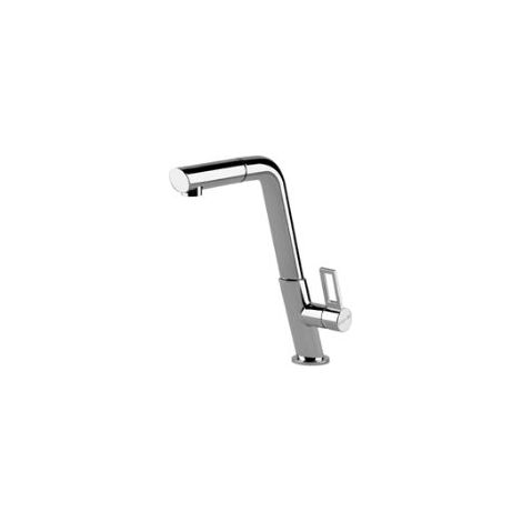 Foster 8492 000. Colore del prodotto: Cromo, Materiale del rubinetto: Acciaio, Controllo del flusso d'acqua: Leva sanitaria. Altezza (max): 29,1 cm - 8492000