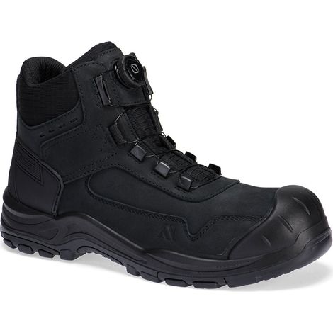 Stivaletti in Nubuck d'acciaio S3 Hro Sr Fo Sc - Taglia 37 - Nero - Portwest