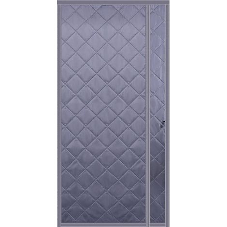 Rideau magnétique isolant thermique 90 x 210 cm Rideau thermique pour se protéger du froid Rideau coupe-vent et écoénergétique Adapté aux animaux domestiques Rideau thermique pour portes de cave (1/5)