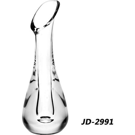 Vase Fleurs - Vase Plastique Transparent Imitation Cristal - Décoration Intérieure Maison Bureau Mariage - Lot de 1 (1/5)