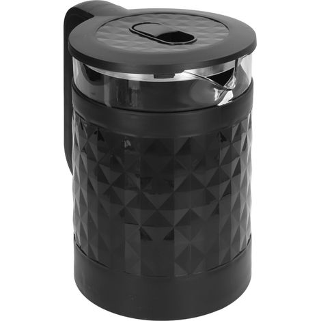 Bouilloire Électrique 2,3L avec Fenêtre de Niveau d'Eau, Design Anti-Vapeur, Noir, 220V EU (1/5)