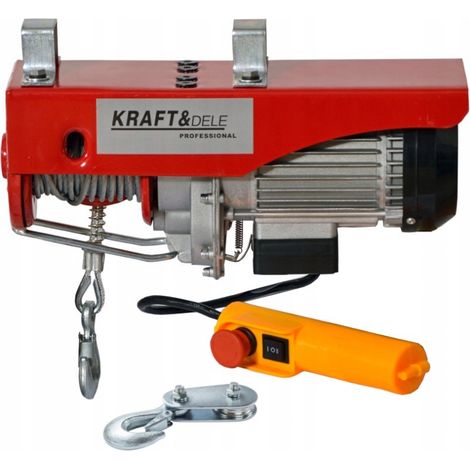 Cabrestante eléctrico de cable 250KG 230V 12M KD1524 (1/5)