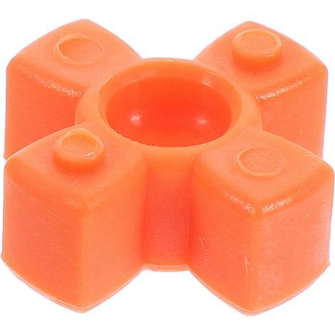 Insert en caoutchouc en forme d'araignée, tapis de raccord à mâchoires flexibles de 20 mm, raccord à mâchoires en forme de prune-2X2cm (1/3)