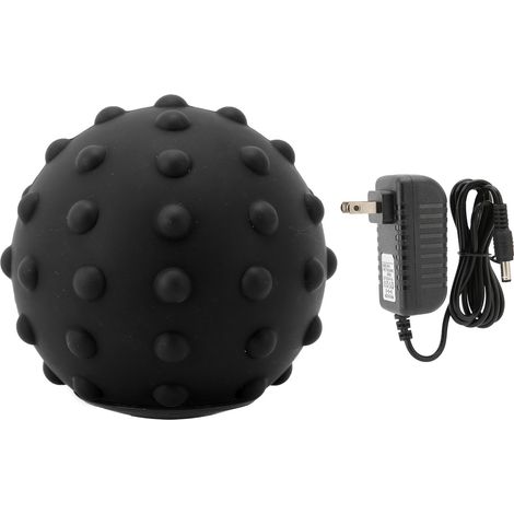 Boule de massage vibrante électrique, rouleau de fitness pour soulager les douleurs musculaires, prise US 100-240V, idéal pour yoga et récupération. (1/5)