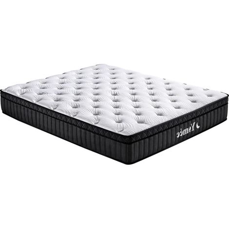 Matelas 160 x 200 cm hybride ressorts ensachés 5 zones et mémoire de forme ép.30cm - TAVILI de YSMÉE (1/5)