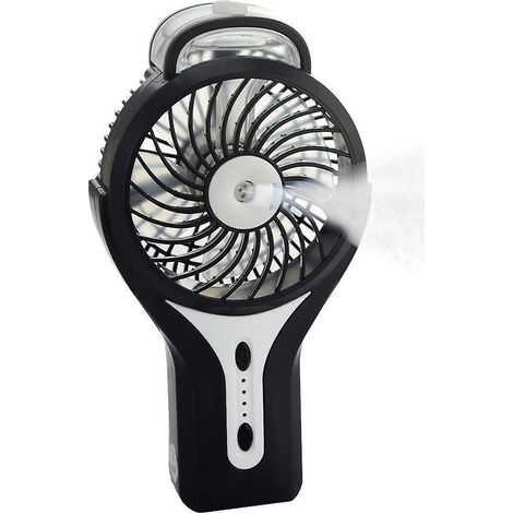 mini Ventilateur Brumisateur Portable Usb Avec Brume De Refroidissement Personnelle - Batterie Rechargeable - Ventilateur De Refroidissement Porta (1/5)