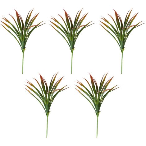 Steli di orchidee artificiali, 2 pezzi, con decorazioni-C5