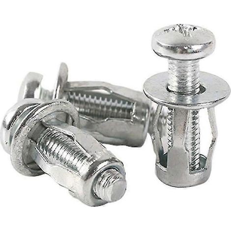 15 rivets à pétales M4 M5 M6 M8, écrous de levage, vis métalliques pour cloisons creuses, revêtement en fer, écrous à pétales à expansion, lanterne. (15 pièces M6) (1/5)