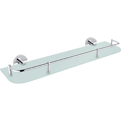 Nimco Unix étagère de salle de bain verre mat, 50 cm UN 13091AX-50-26 (1/2)