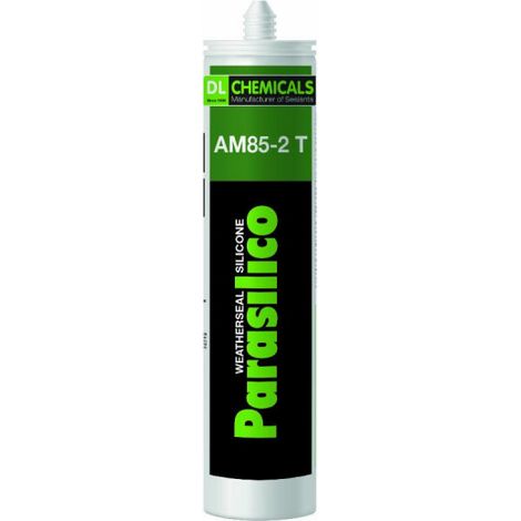 Sigillante siliconico Parasilico DL Chemicals AM 85-2 grigio antracite RAL 7016