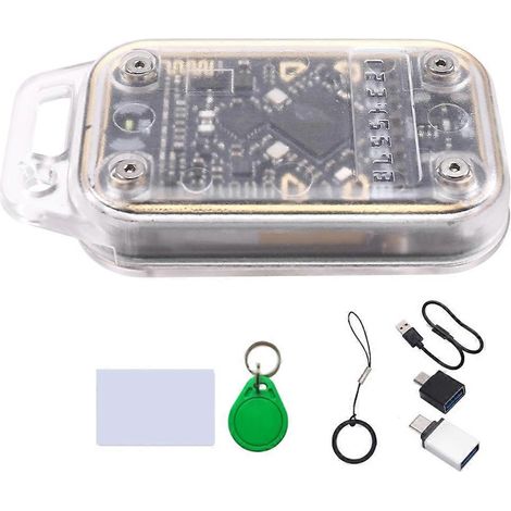 Chameleon V3.0 RFID-Chip-Lesegerät-Emulator 125K 13,56M ID-Smartcard-Etikettenkopierer + UID/CUID-Karten-Schlüsselanhänger NFC-Lese-/Schreibfunktion (1/5)
