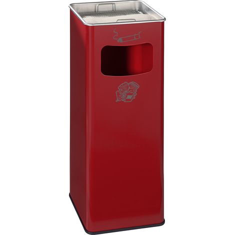 VAR, Combiné cendrier-poubelle, capacité 32 l, l x h x p 260 x (1/3)
