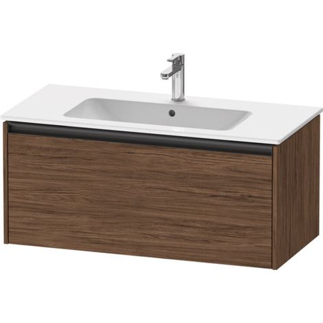 Duravit Ketho.2 Waschtischunterbau wandhängend, 1 Auszug, (1/2)