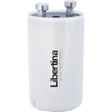 FPLUS cebador tubo led t8 , Cebador led LIBERTINA para tubos led.

El cebador led es necesario para sustituir un tubo fluorescente convencional por uno de led. Con este cebador se