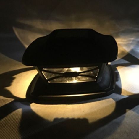 Lampadaire Solaire Extérieur Lampe de Jardin LED Étanche pour Poteau (1/3)