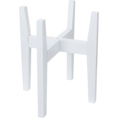 Support pour plantes en bambou HWC-Q31, support pour fleurs, support pour pots de fleurs, réglable 3 (1/5)