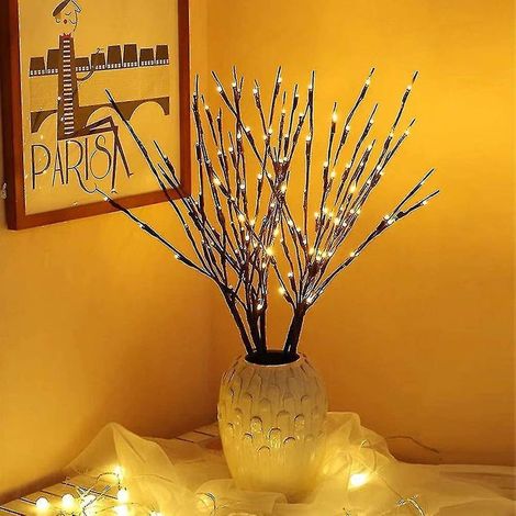 Guirlande Lumineuse, 3 m, Décor Mariage Fête Anniversaire, Jardin, Terrasse, Extérieur, Balcon, Noël, Patio, Clôture, Intérieur, Chambre, Allée, Sapin (1/4)