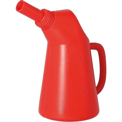 Verseur huile 1l PE rouge 1l Reilang (1/4)