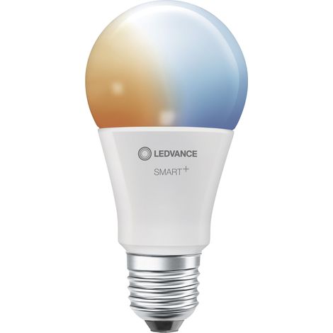 LEDVANCE Lampada LED intelligente con tecnologia WiFi, attacco E27, dimmerabile, colore della luce variabile(2700-6500K), sostituisce le lampade a incandescenza con 75 W, SMART+Classic,confezione da 1 (1/5)