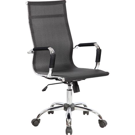 Bürostuhl mit Rollen - Grauer Sessel