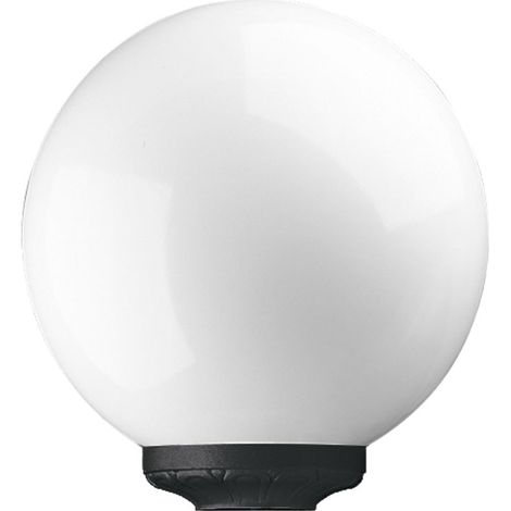 Balizas y columnas INDURA GLOBO IP55 E27 70W 260mm Negro