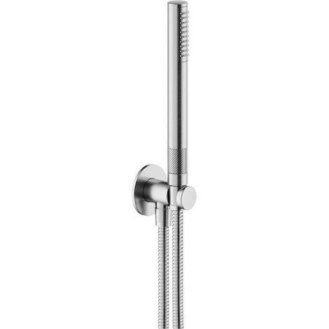 Nobili Respiro set doccia con presa acqua cromata codice prod: AD146/55IX