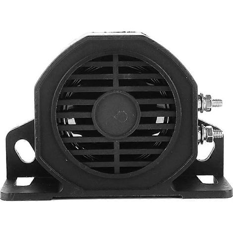 Alarma de advertencia sonora de 107 dB con respaldo de decibelios de 12-60 V y resistencia al agua IPX6. Bocina de marcha atrás para camión con recordatorio de marcha atrás para vehículos. (1/5)