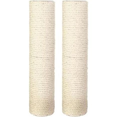 Ersatzpfosten, ø 9 cm/40 cm/Drahtgröße M8 (2er-Pack)